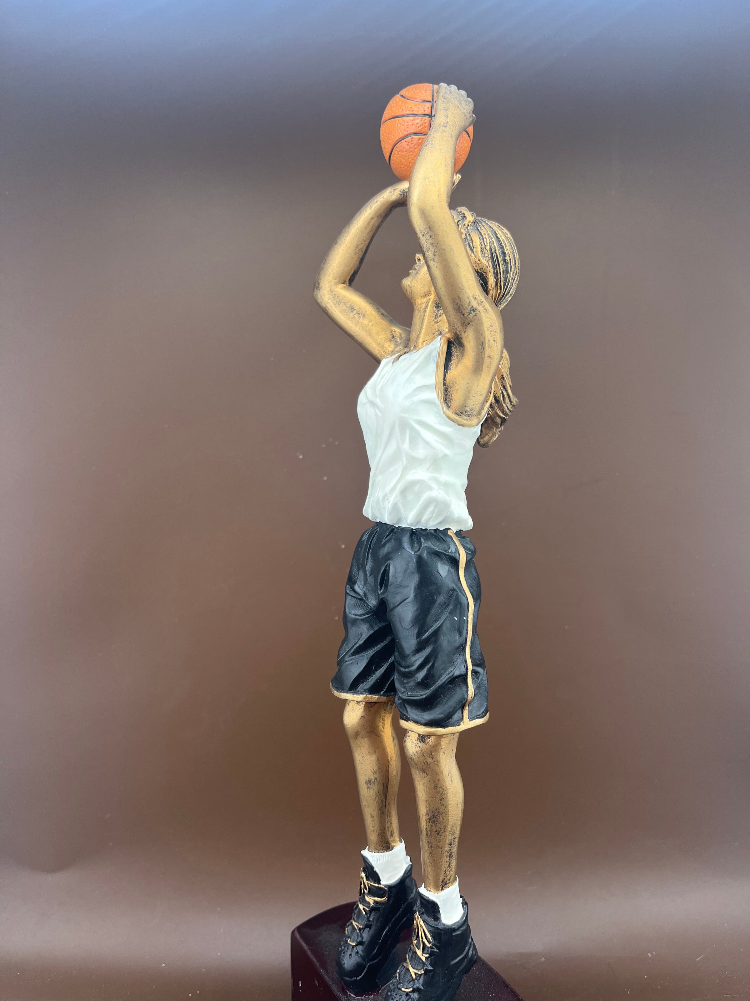 Female Basketball Resin Trophy 11" - view 3