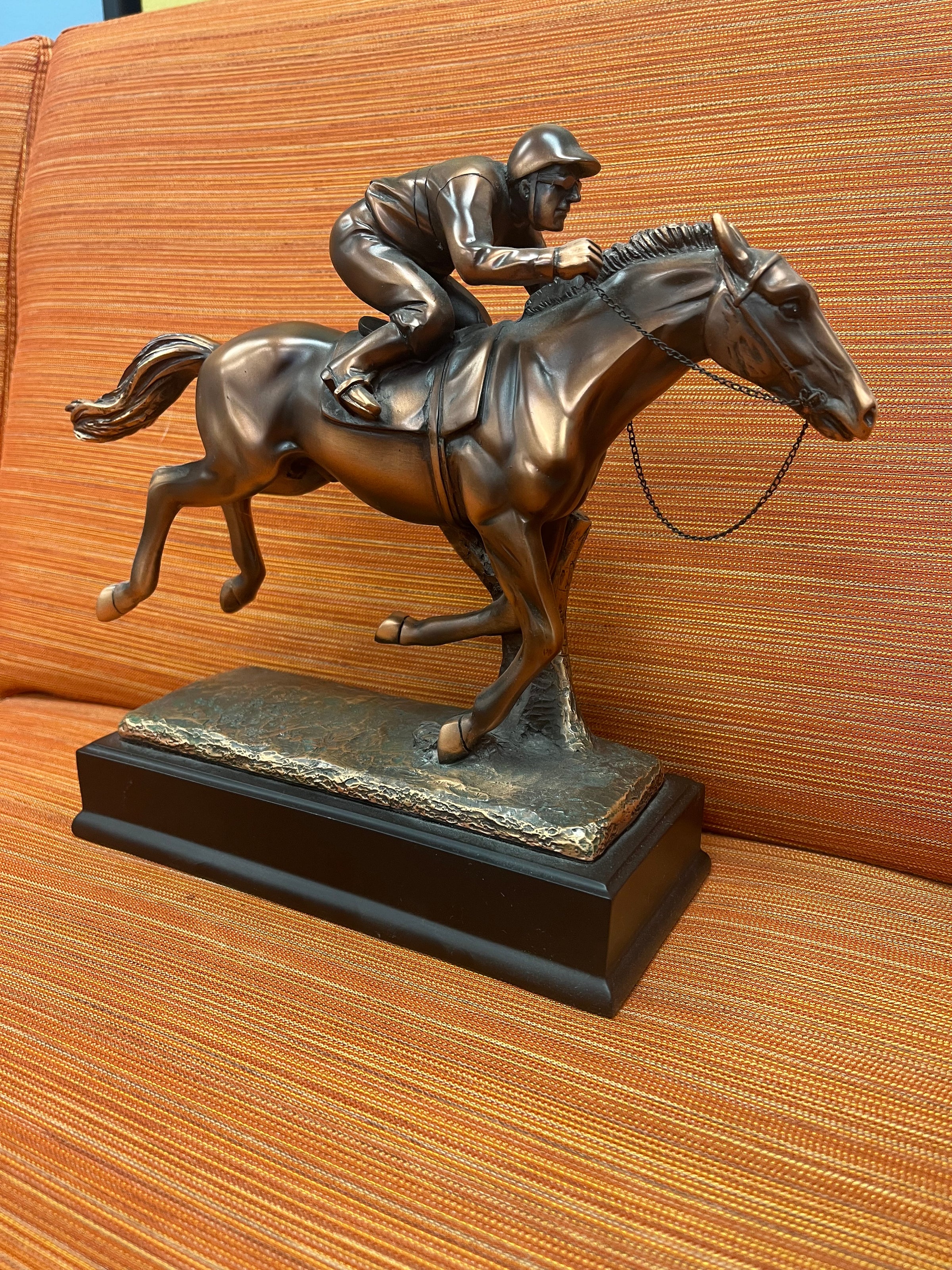 Jockey 11.5" Resin Trophy - view 4
