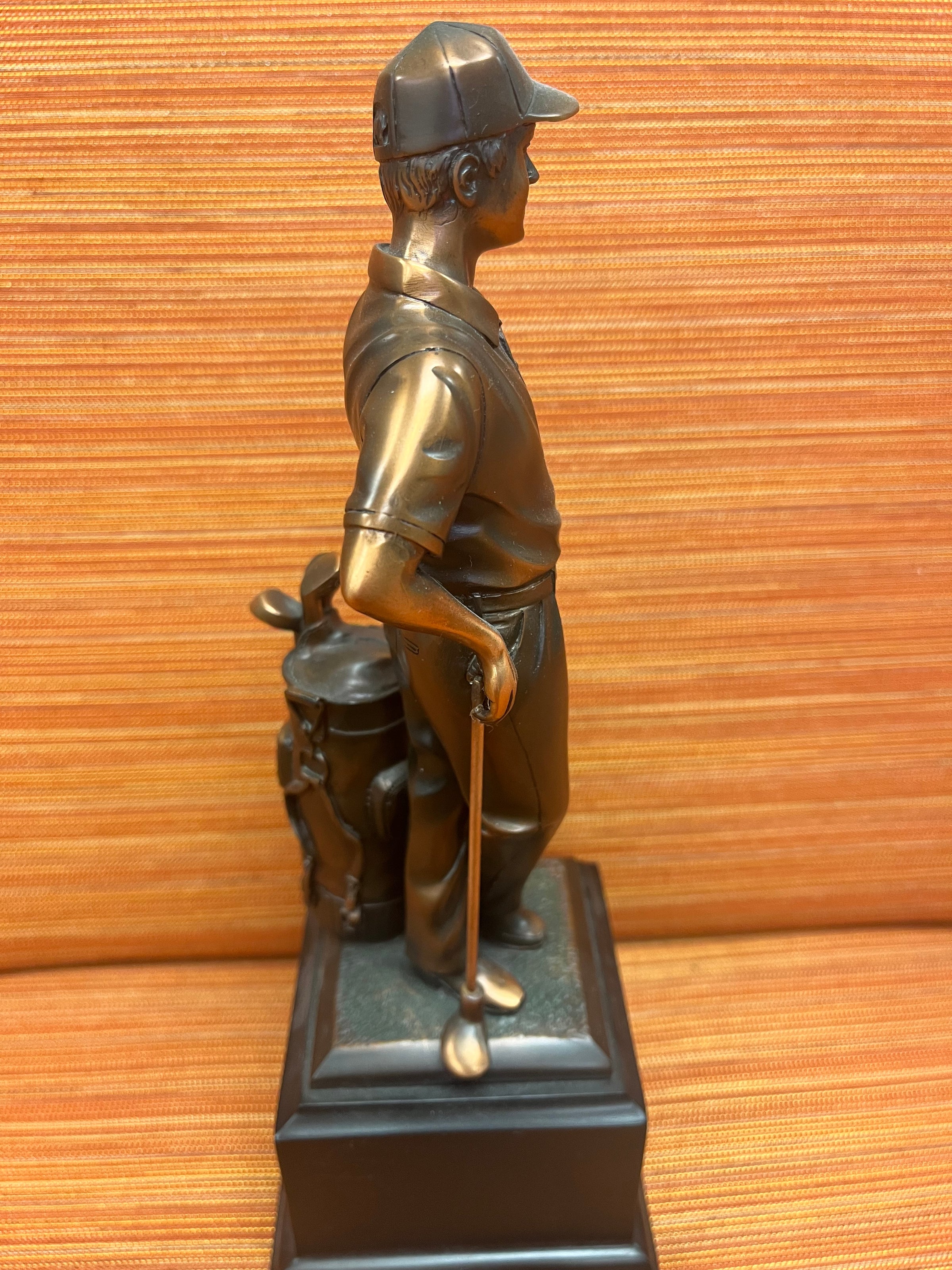 Golfer Male 11" Resin Trophy - view 4
