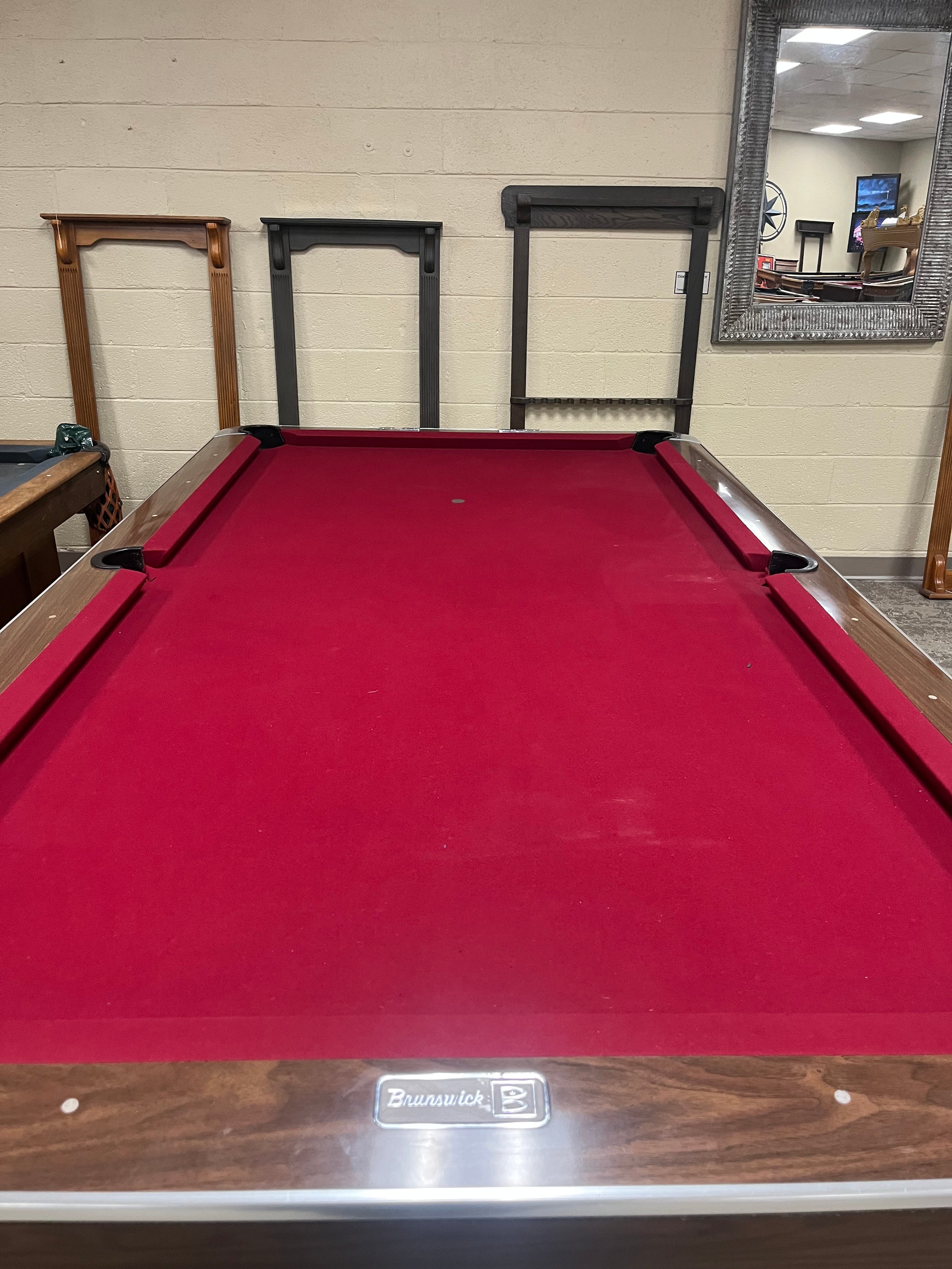 8' Pro Brunswick Monticello Pre-Owned Pool Table - view 3