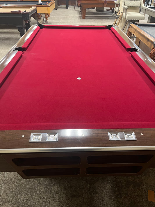 8' Pro Brunswick Monticello Pre-Owned Pool Table