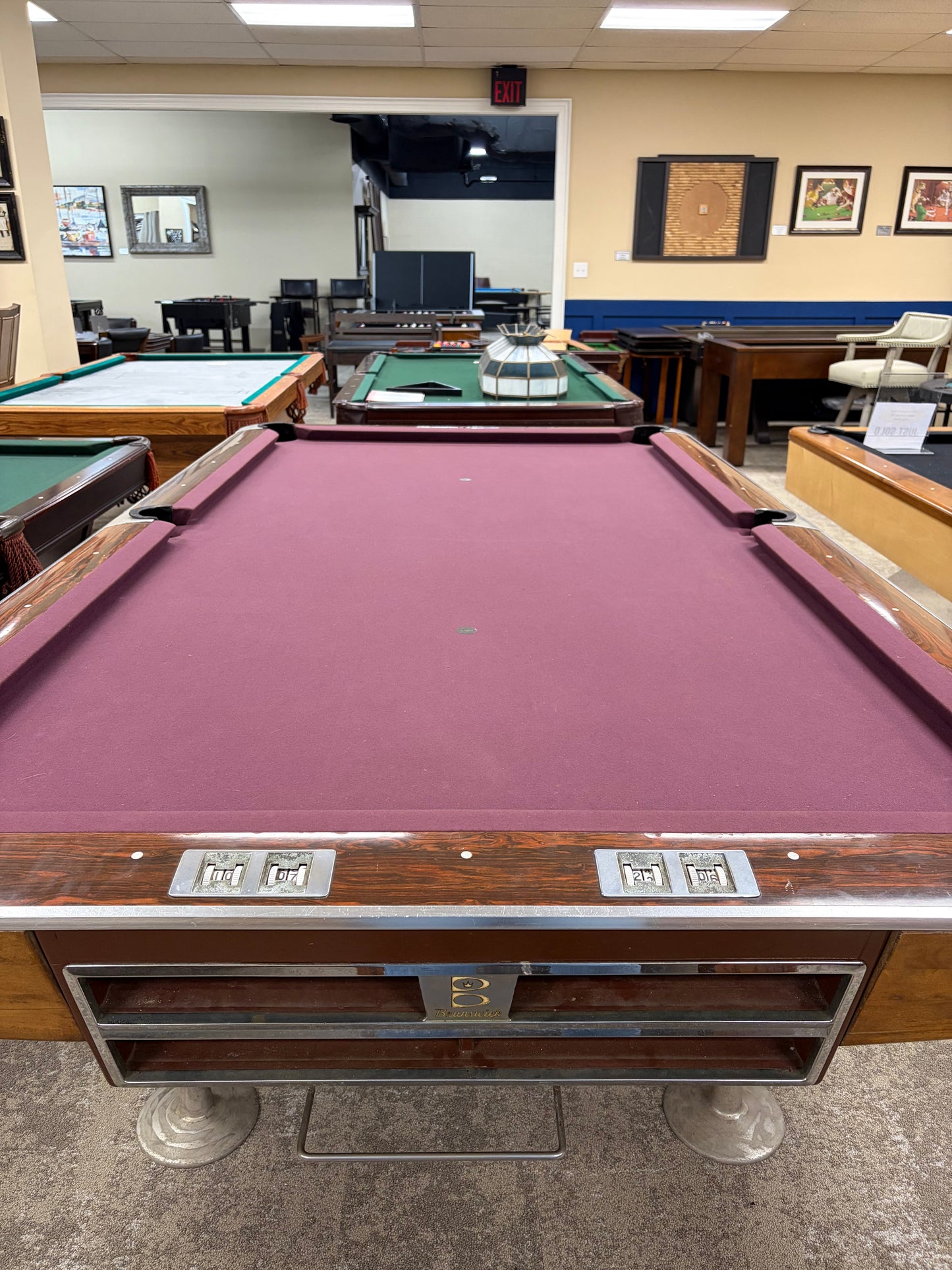 9' Brunswick Gold Crown I Pre-Owned Pool Table