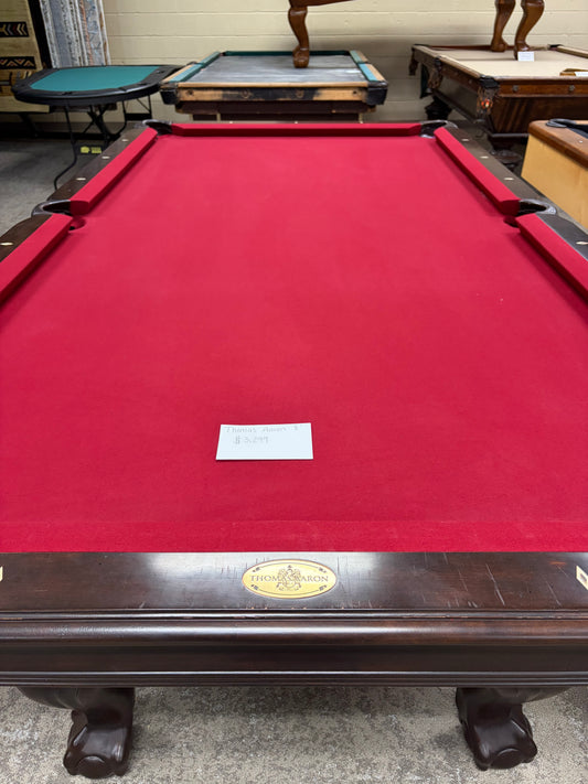 Pre-Owned 8' Thomas Aaron Pool Table