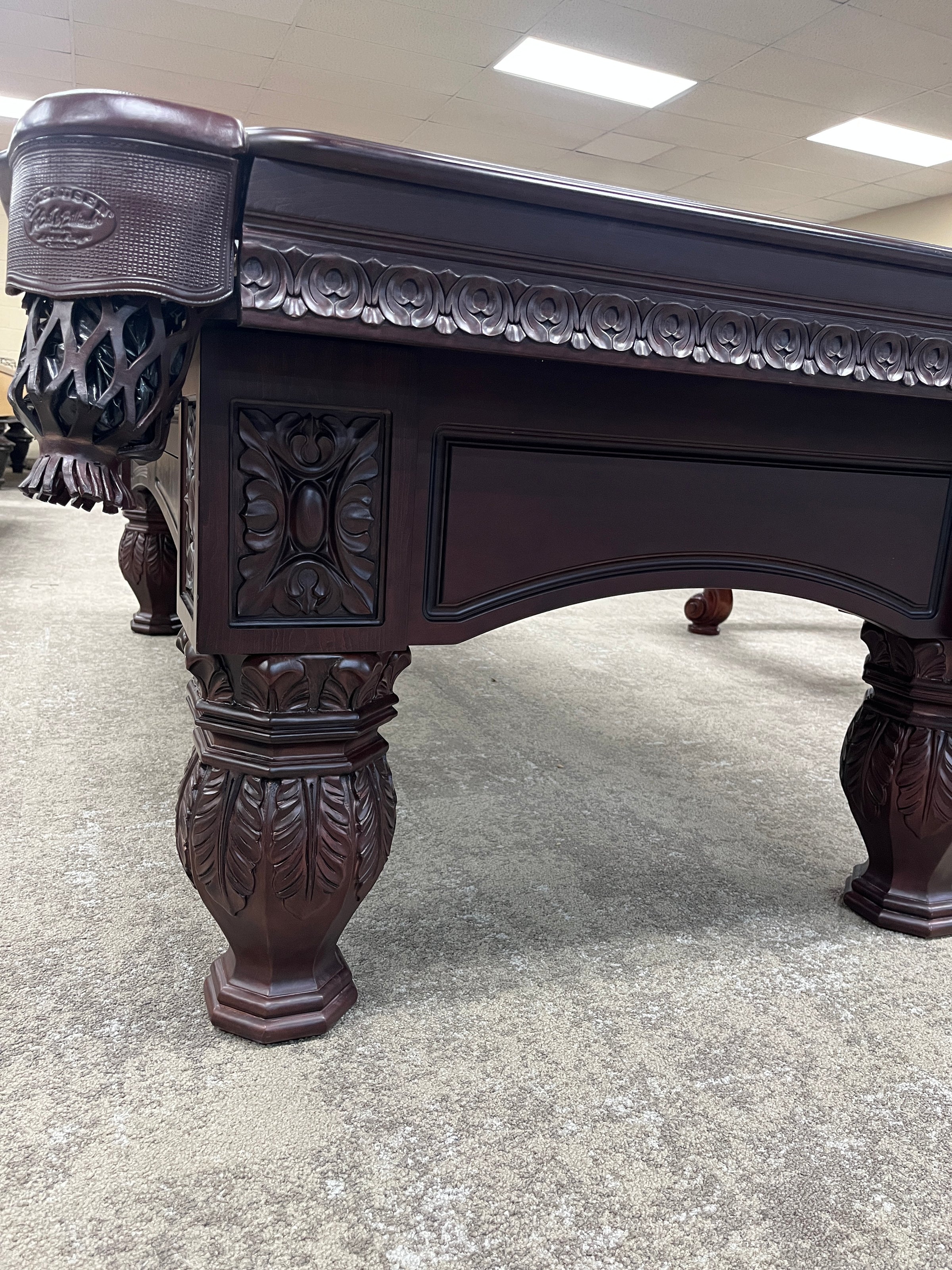 Pre Owned 8' Olhausen Venetian Pool Table w/ Drawer - view 2