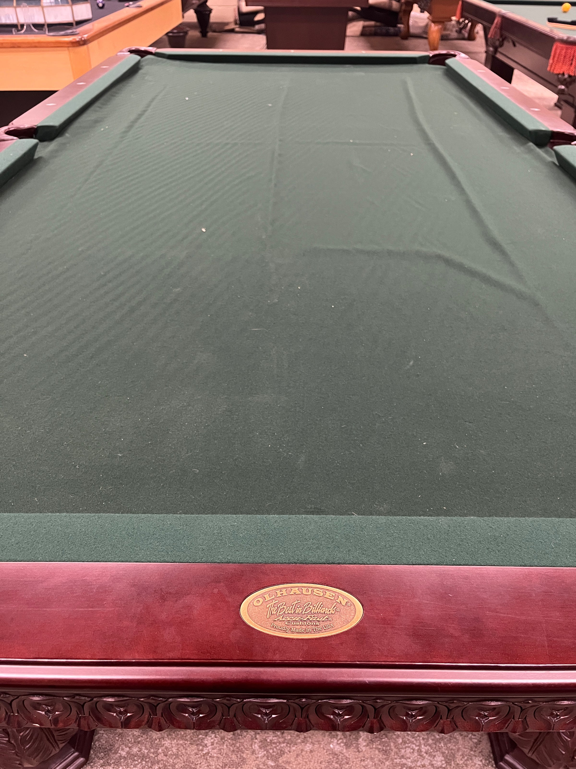 Pre Owned 8' Olhausen Venetian Pool Table w/ Drawer - view 3