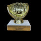 Ball Holder Figure, Baseball, Gold - 3" - view 2