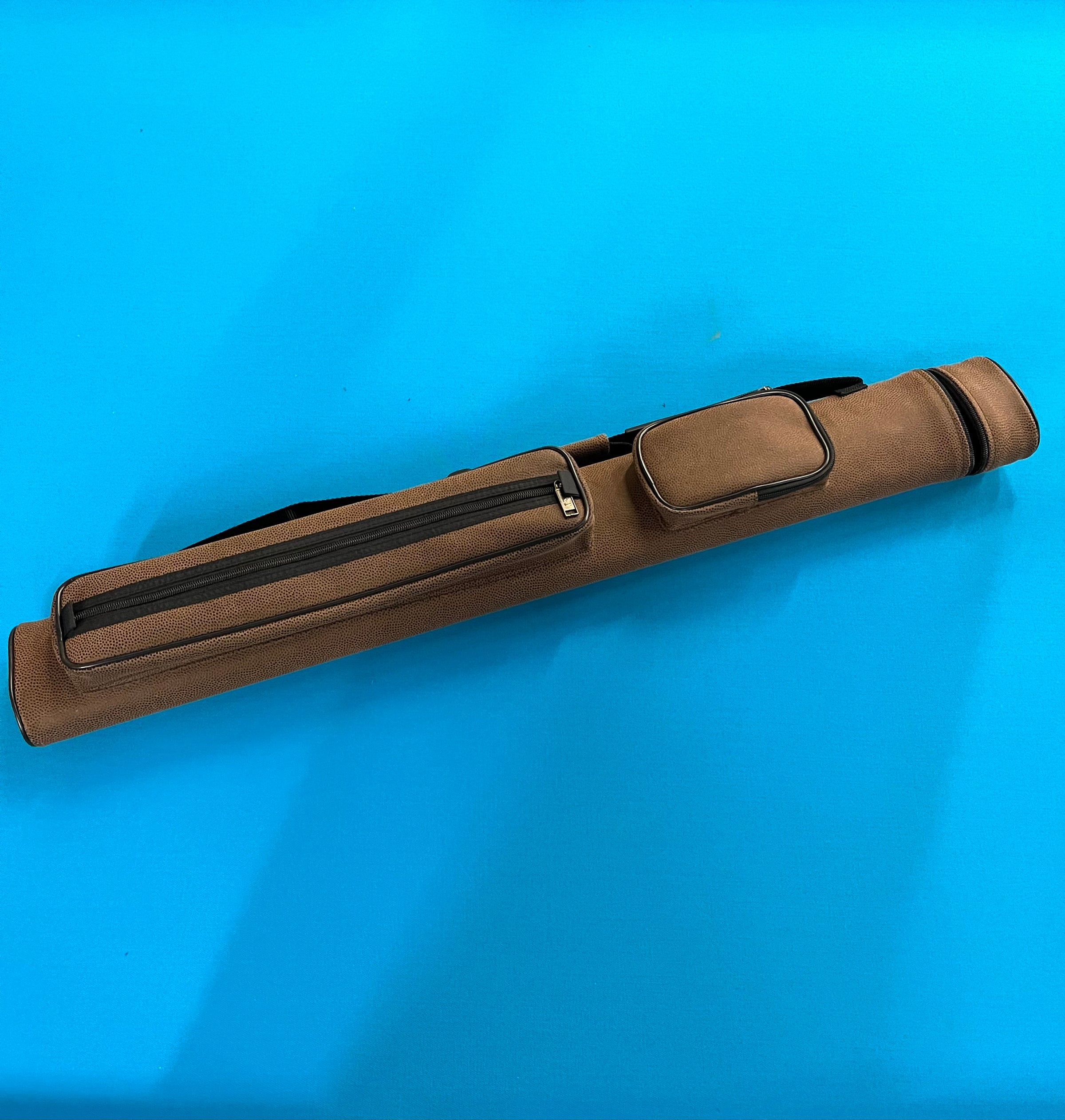 Brown Speckled J&J Cue Case 2x2 - view 2