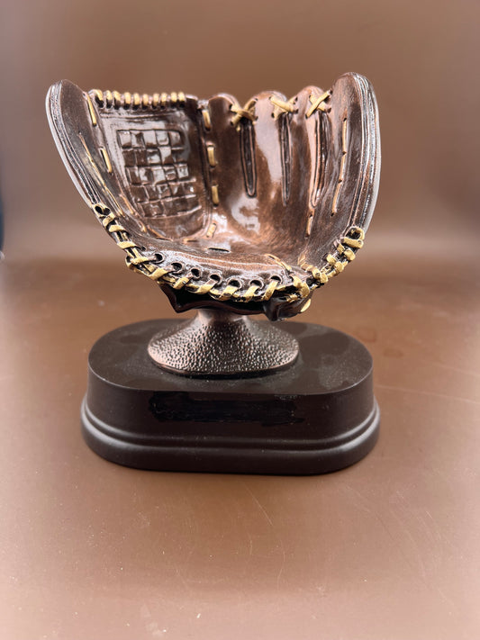 Bronze 5" Baseball Glove Resin Trophy
