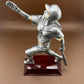 Silver Softball Resin Trophy 8"