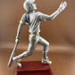 Silver Softball Resin Trophy 8"