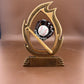 Baseball Flame 6" Resin Trophy