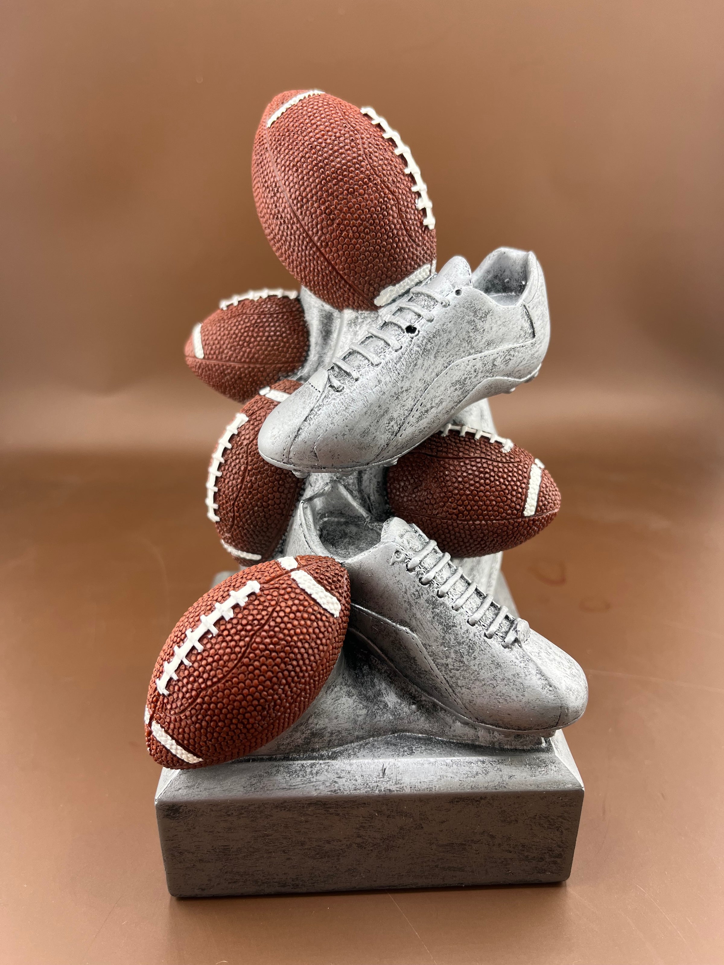 Football Sport Bank Resin Trophy