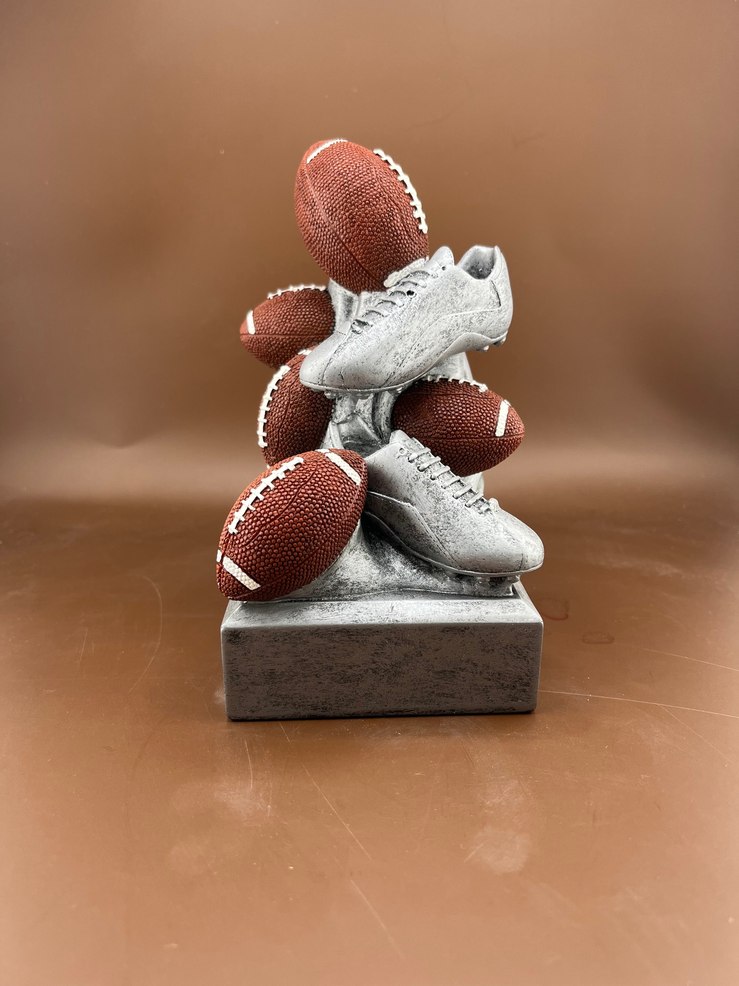 Football Sport Bank Resin Trophy - view 3