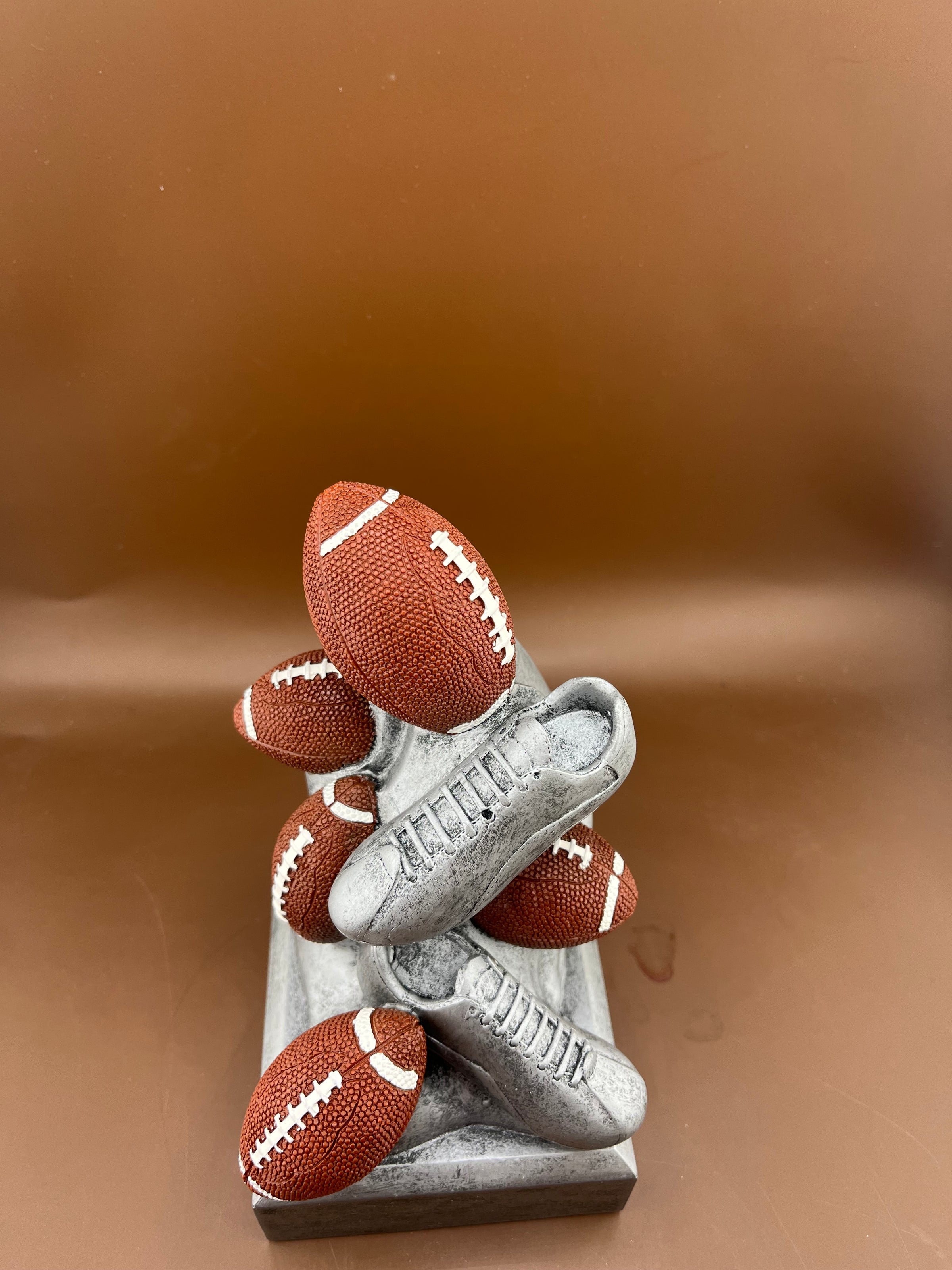 Football Sport Bank Resin Trophy - view 4