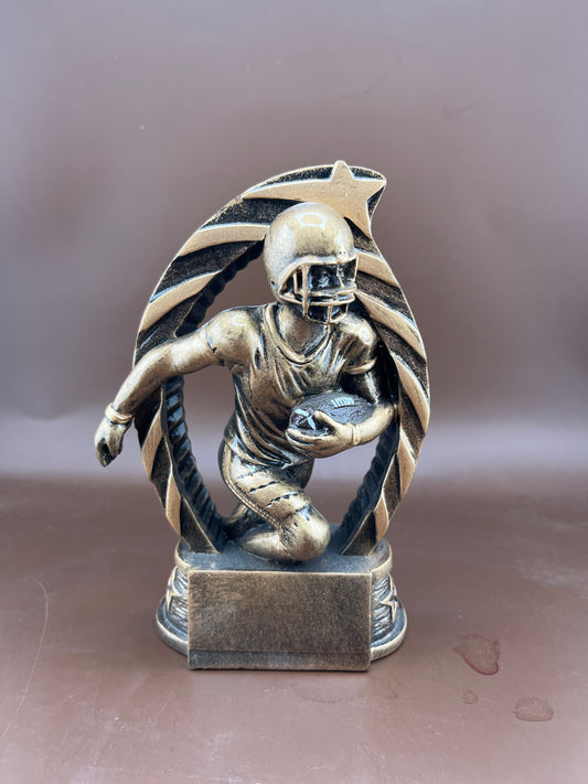 Running Star Football Male 5.5" Resin Trophy