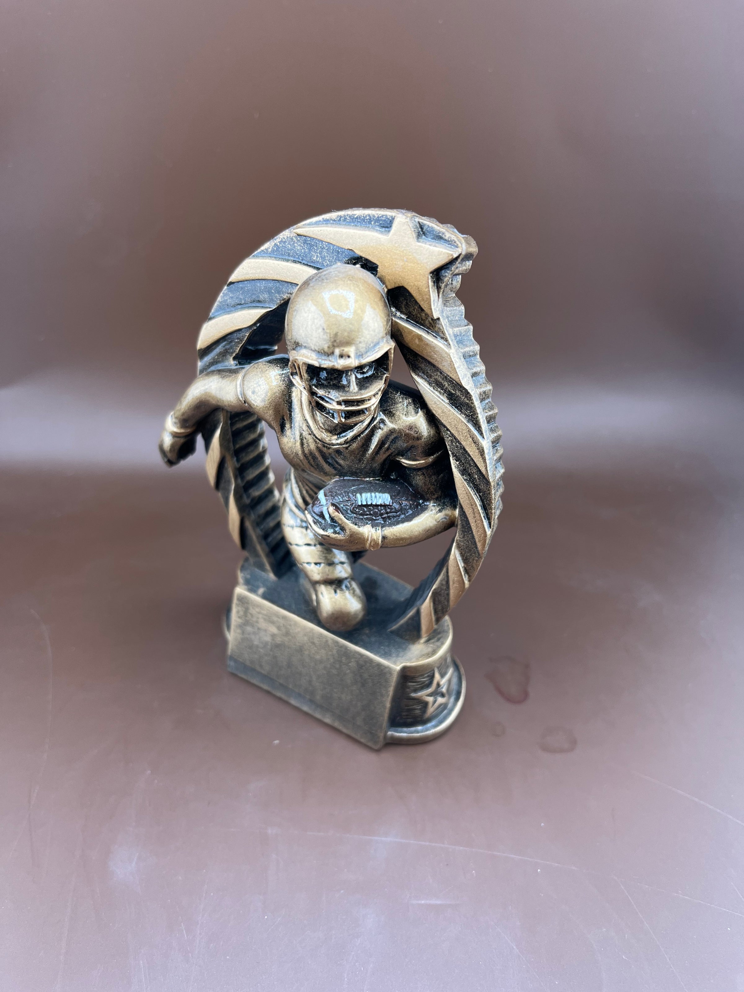 Running Star Football Male 5.5" Resin Trophy - view 4