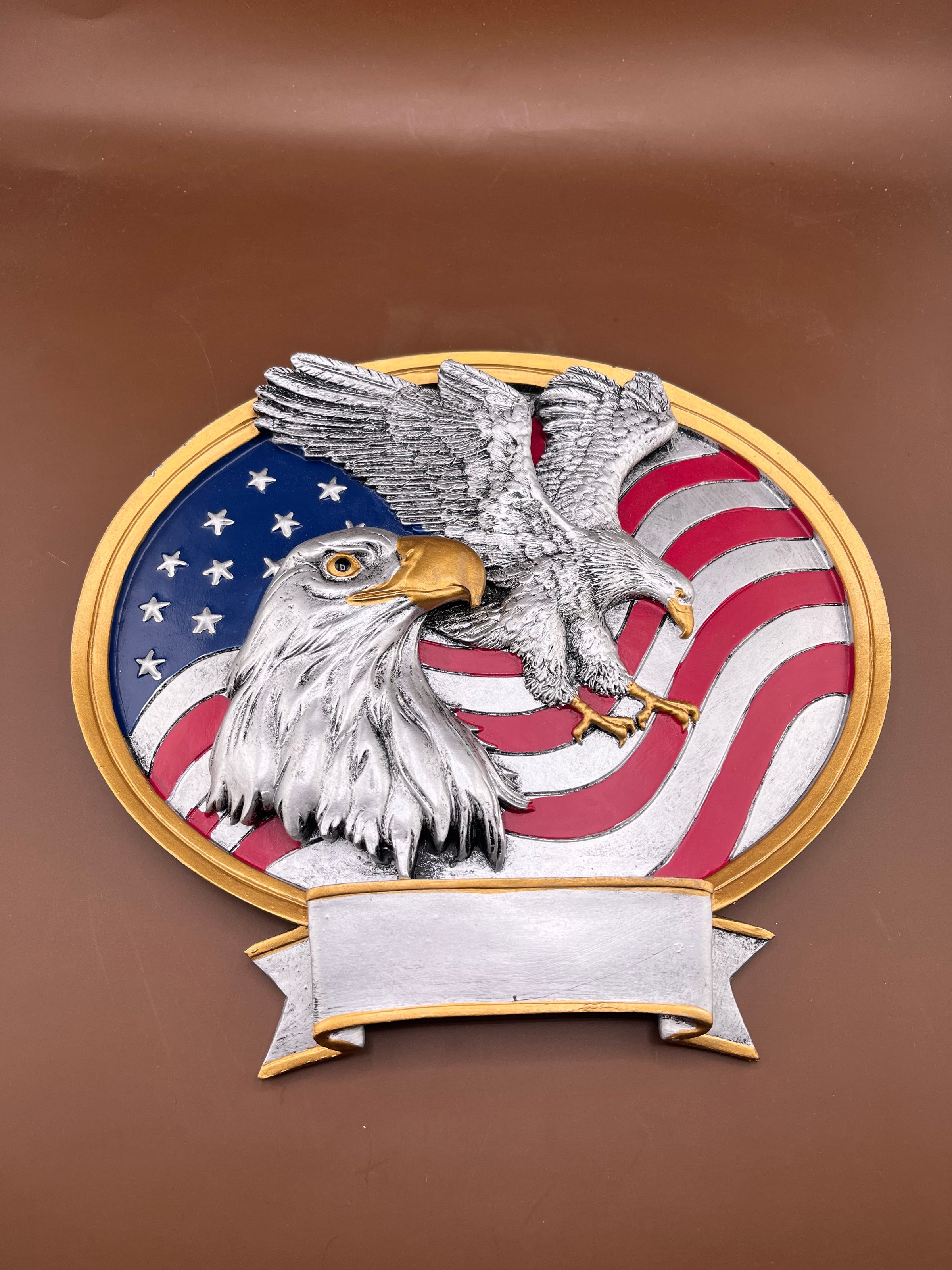 Eagle USA 8" Oval Resin Trophy - view 2