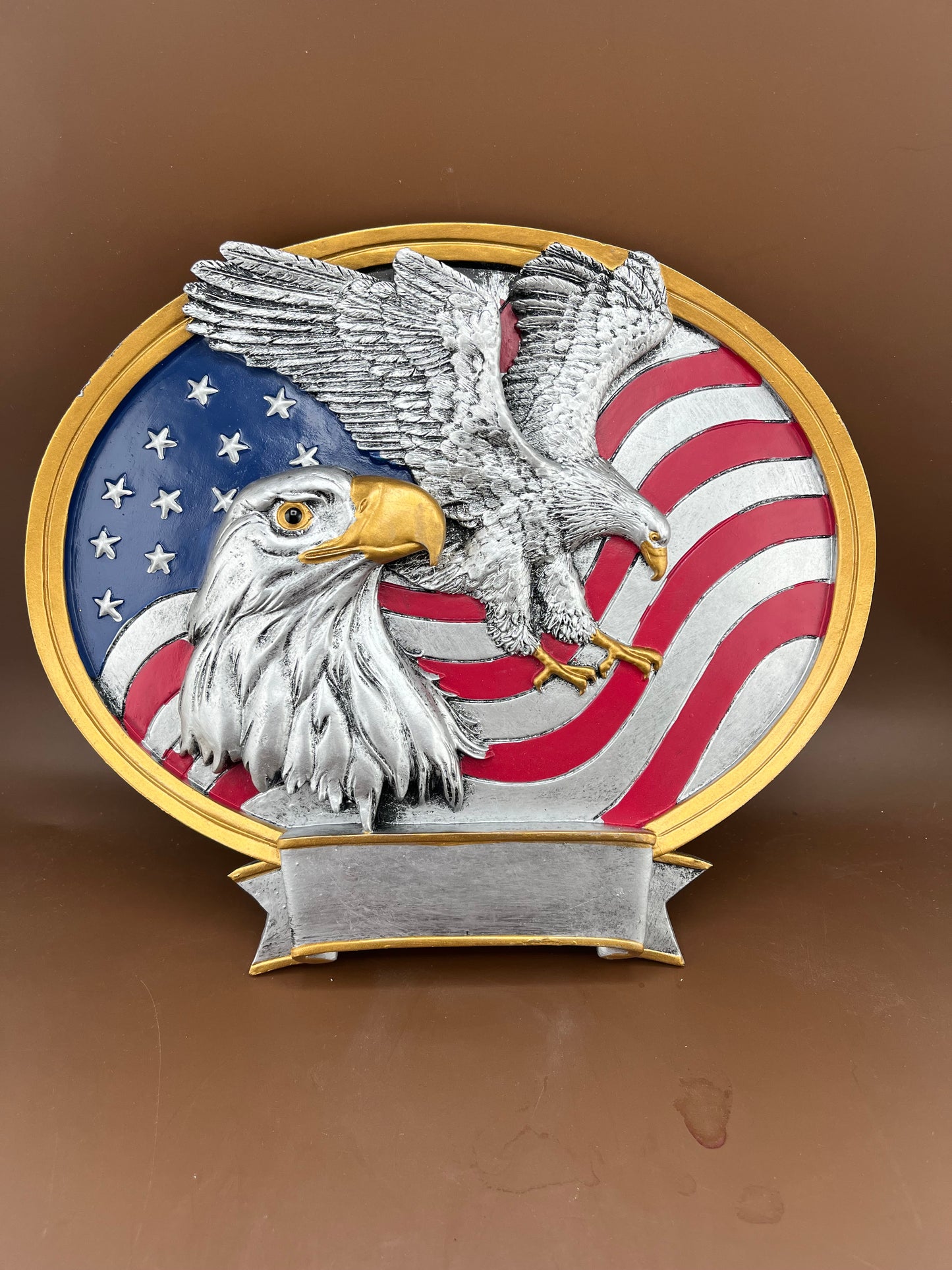 Eagle USA 8" Oval Resin Trophy