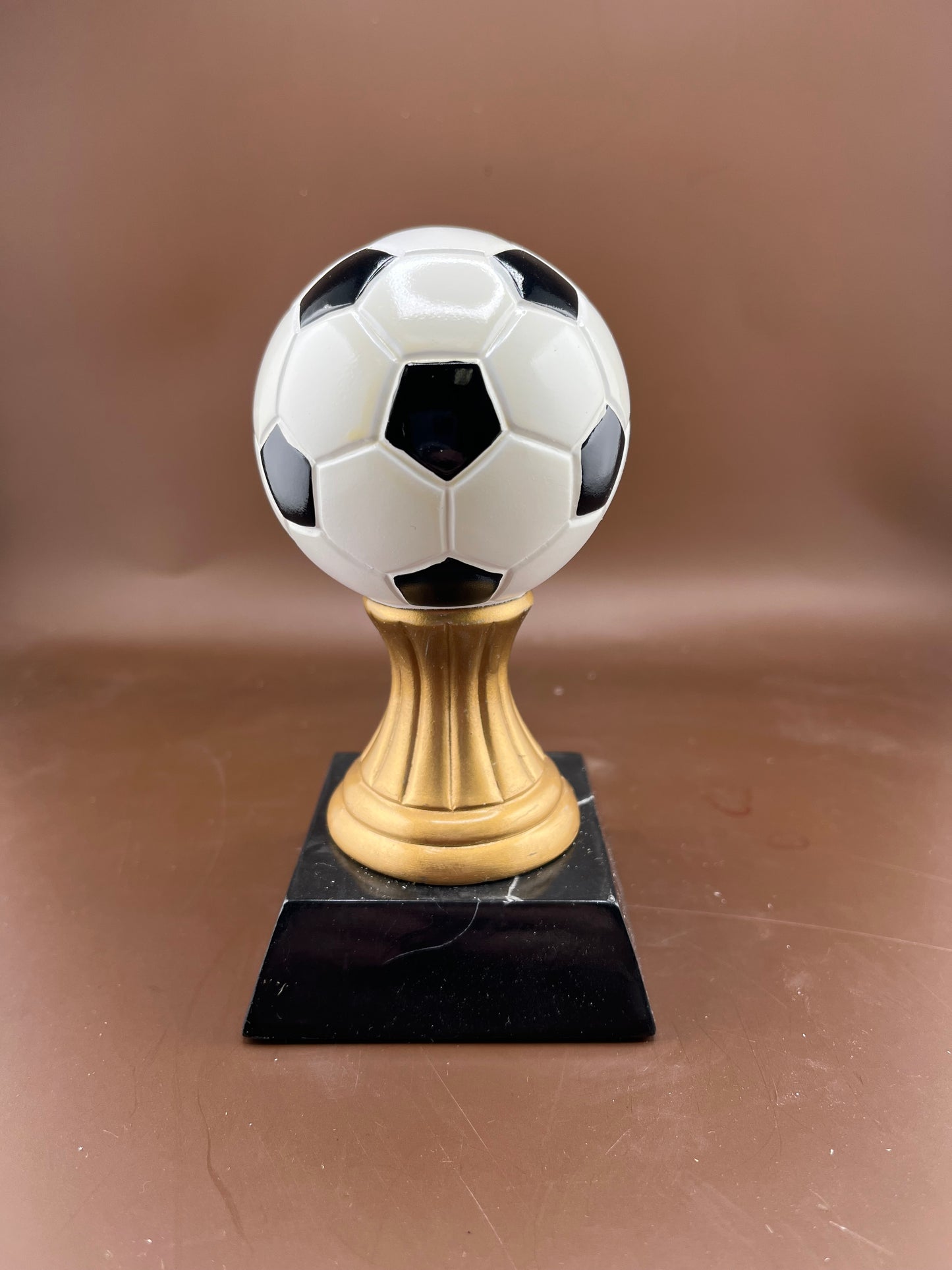 Soccer Pedestal Resin Trophy