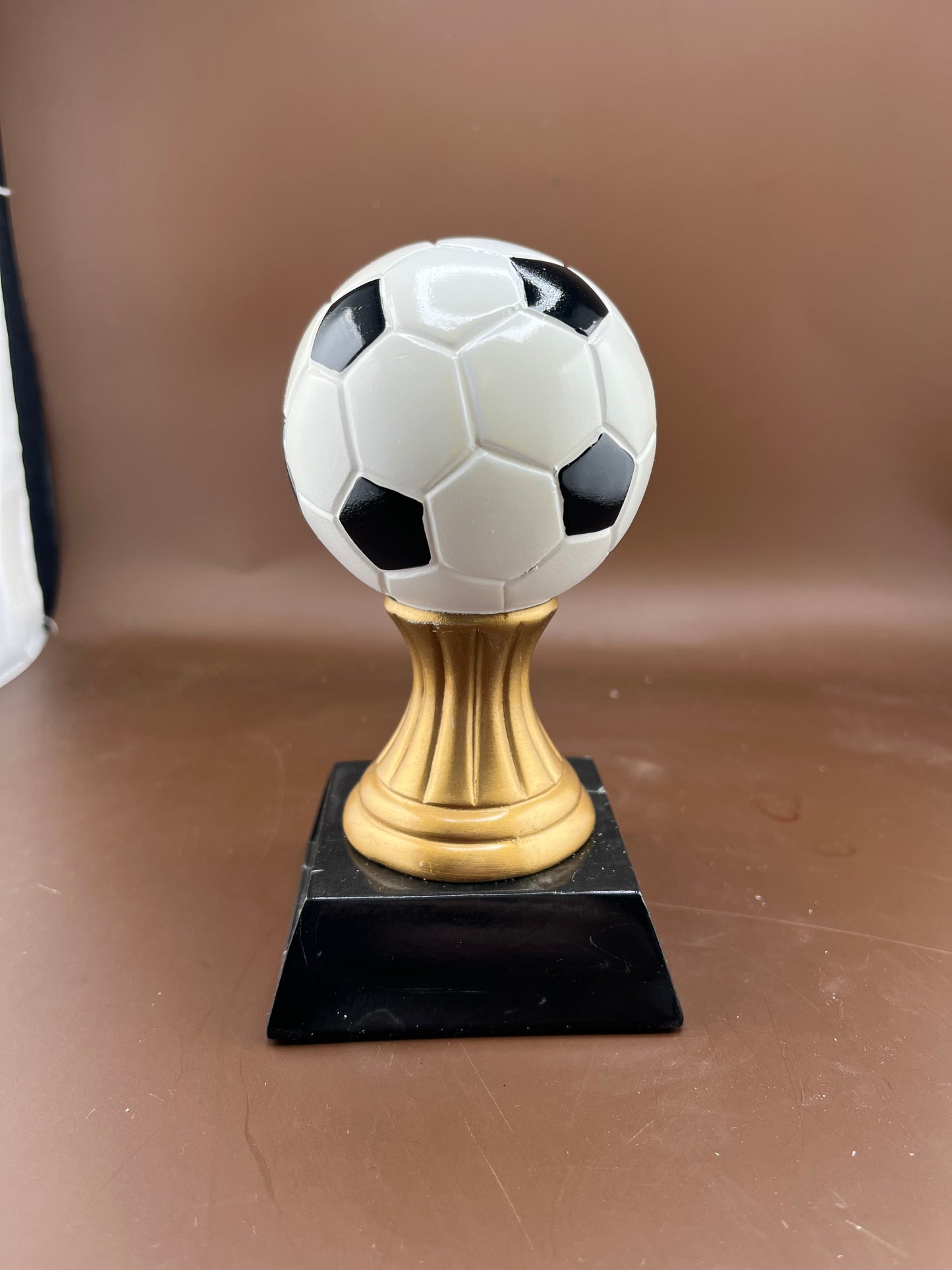 Soccer Pedestal Resin Trophy