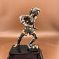 Female Soccer Action 6" Resin Trophy