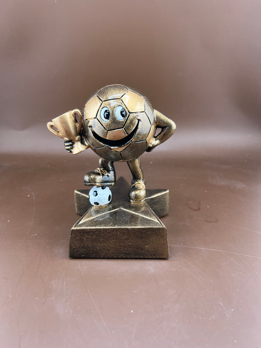 RESIN SOCCER LITTLE BUDDY 4"