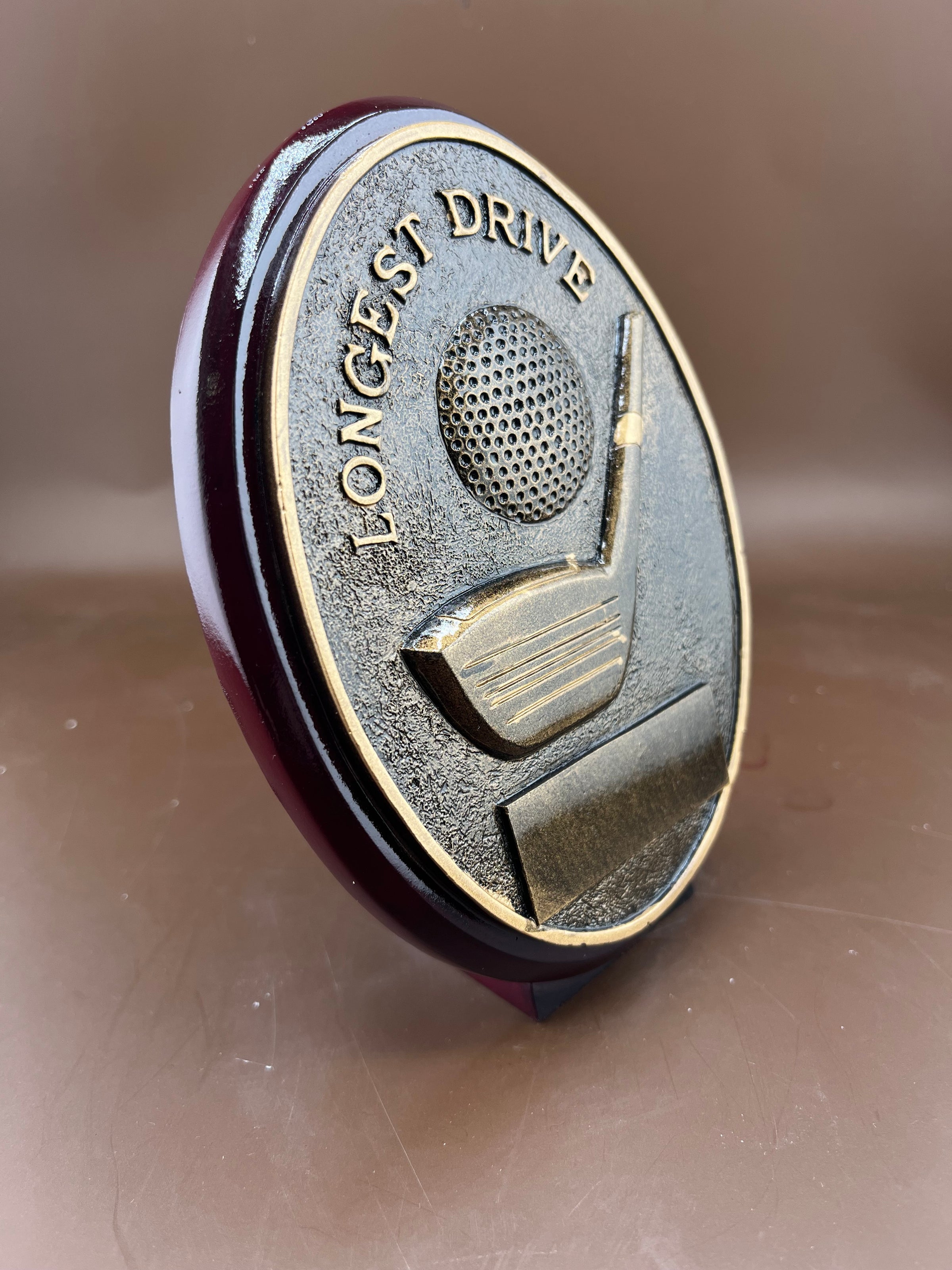 Longest Drive Oval 5.5" Resin Plate - view 3