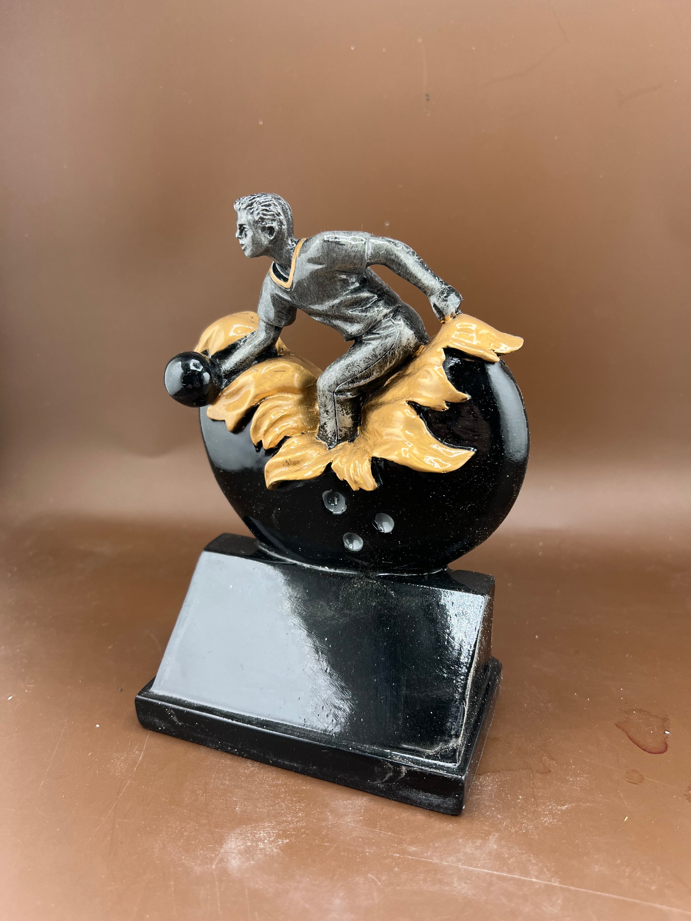 Male Bowling Resin Trophy - view 5
