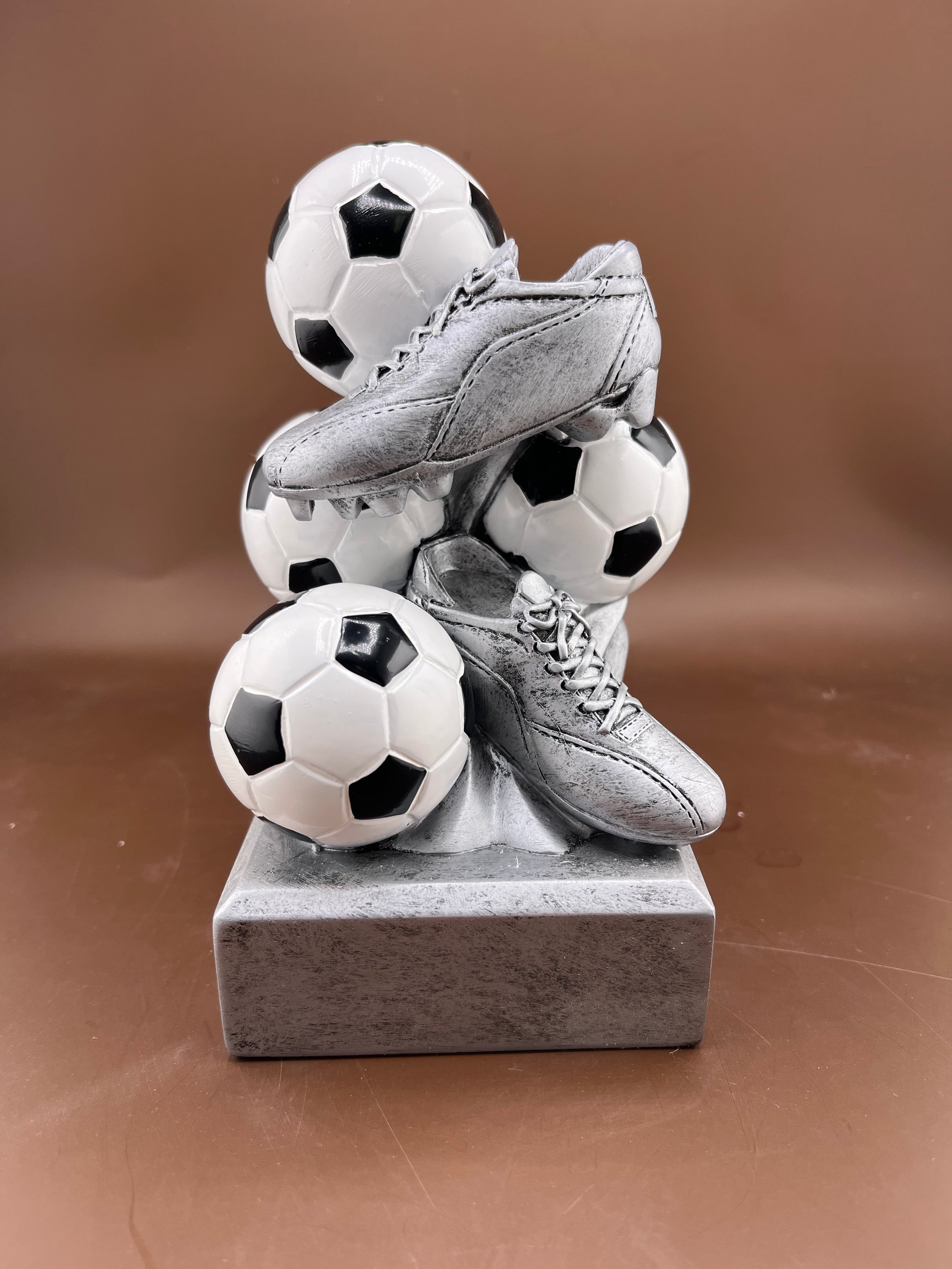 Soccer Sport Bank Resin Trophy