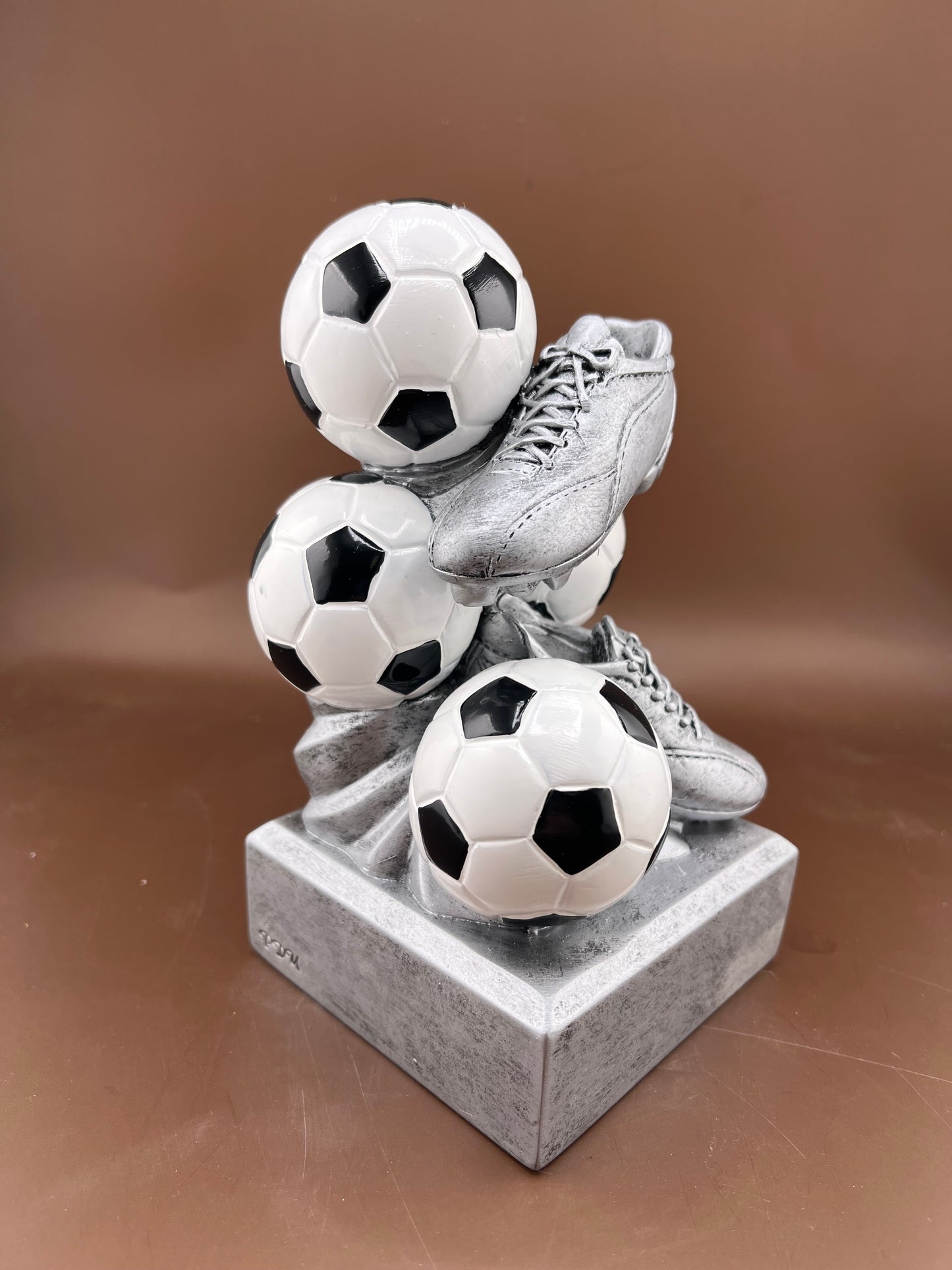 Soccer Sport Bank Resin Trophy