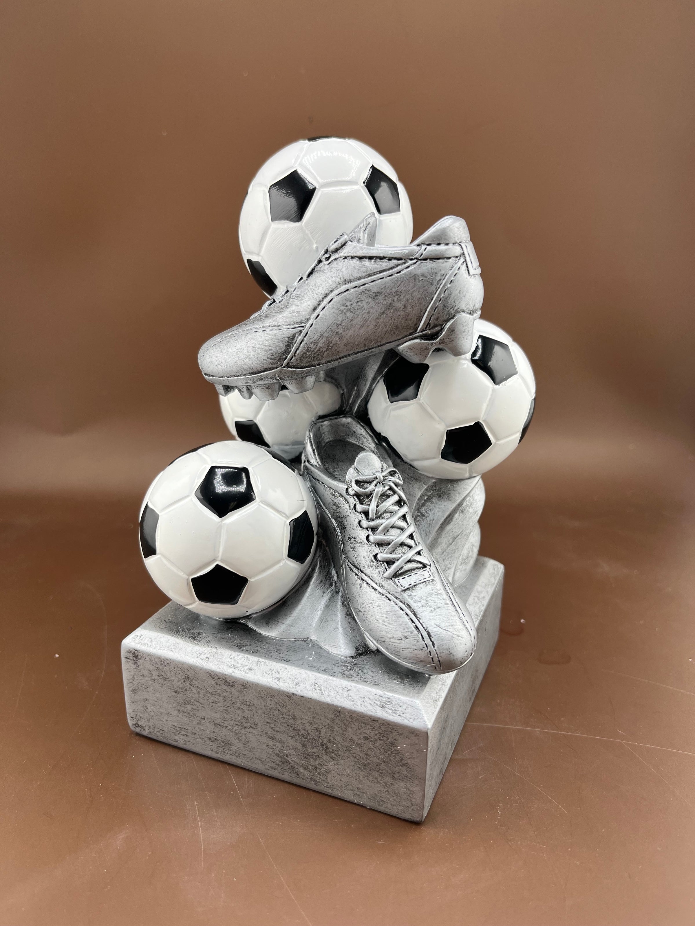Soccer Sport Bank Resin Trophy - view 5