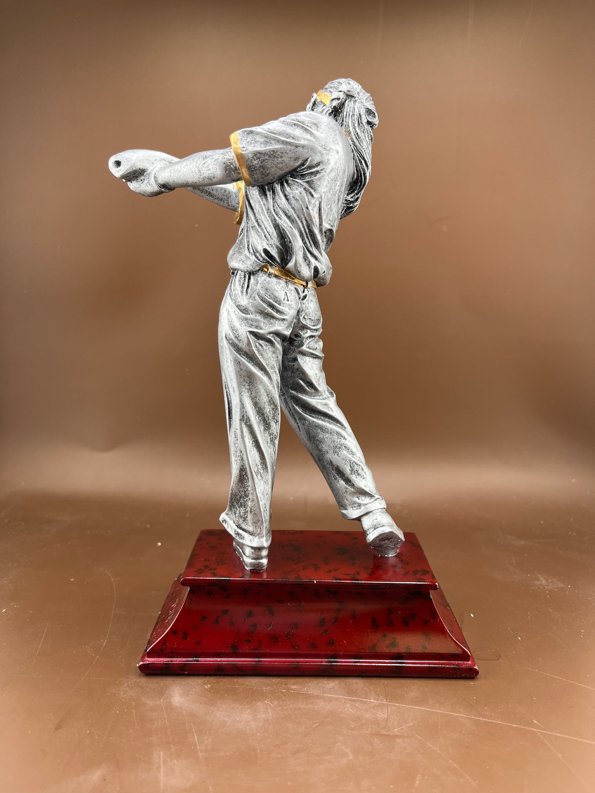 Female Golfer 6" Resin Trophy - view 4