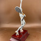 Tennis Male Serve 6" Resin Trophy