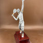 Tennis Male Serve 6" Resin Trophy