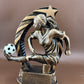 Female Soccer Running Star 5.5" Resin Trophy