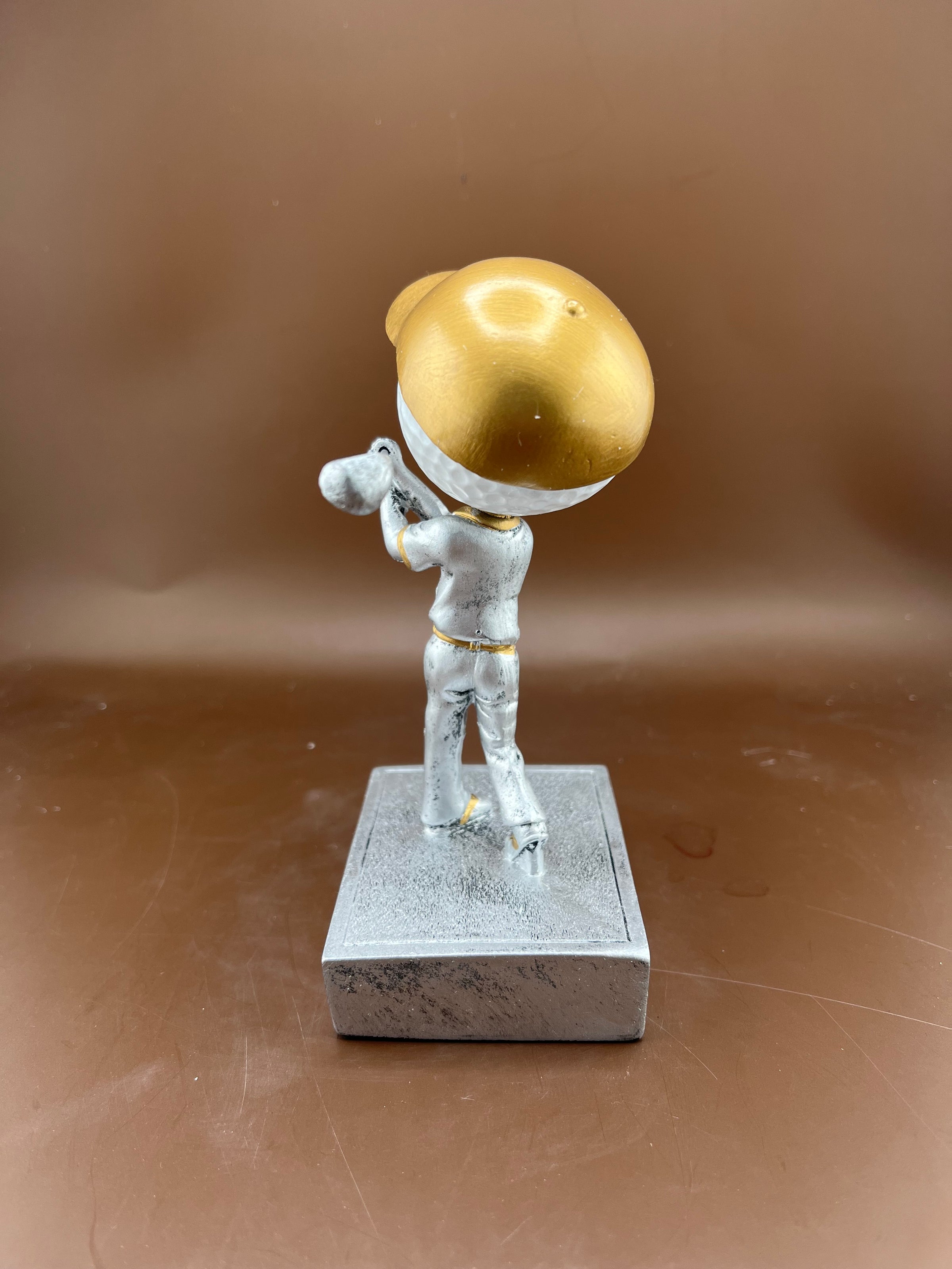 Golf 5.5" Bobblehead Resin Trophy - view 4