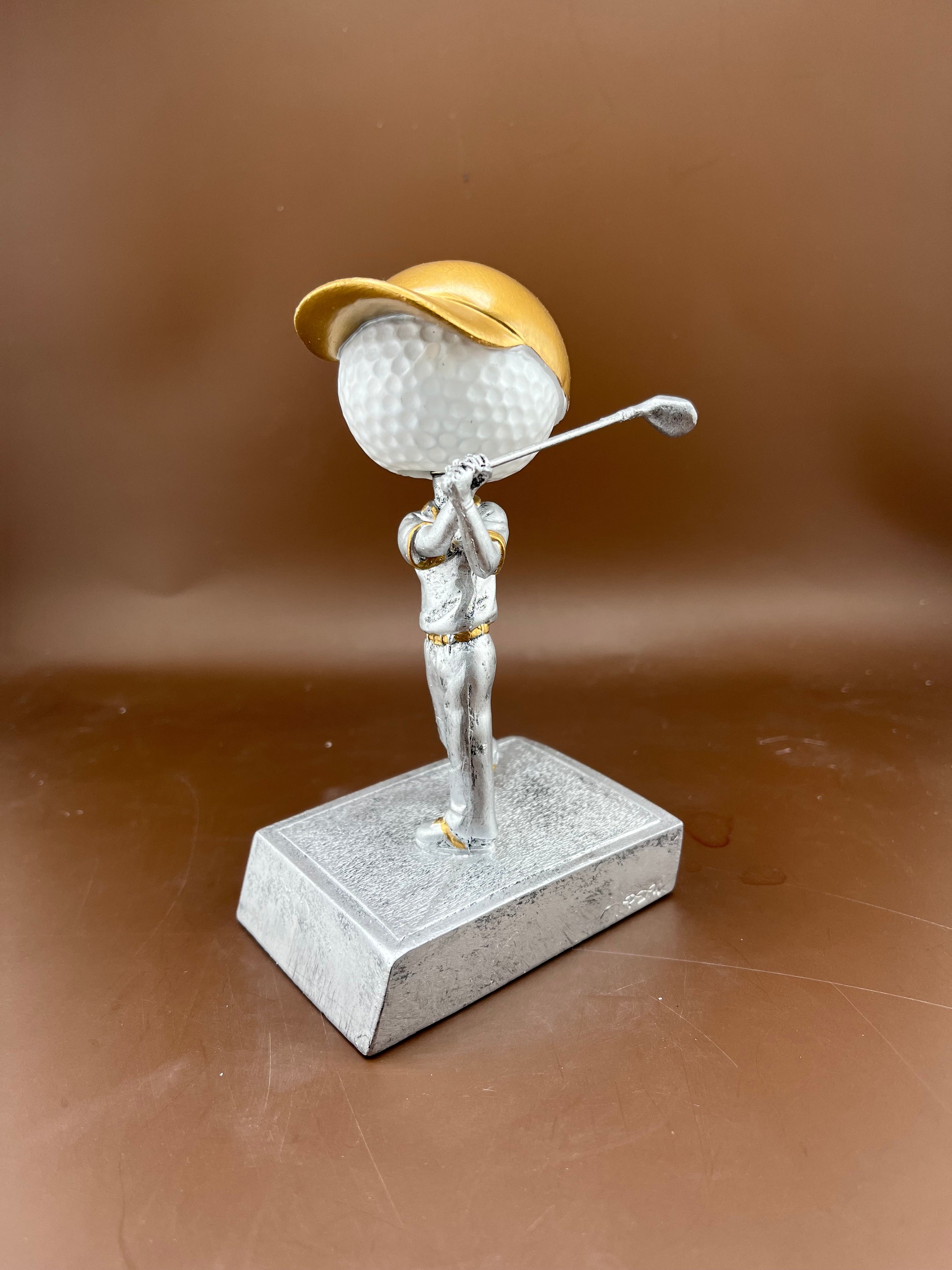 Golf 5.5" Bobblehead Resin Trophy - view 5