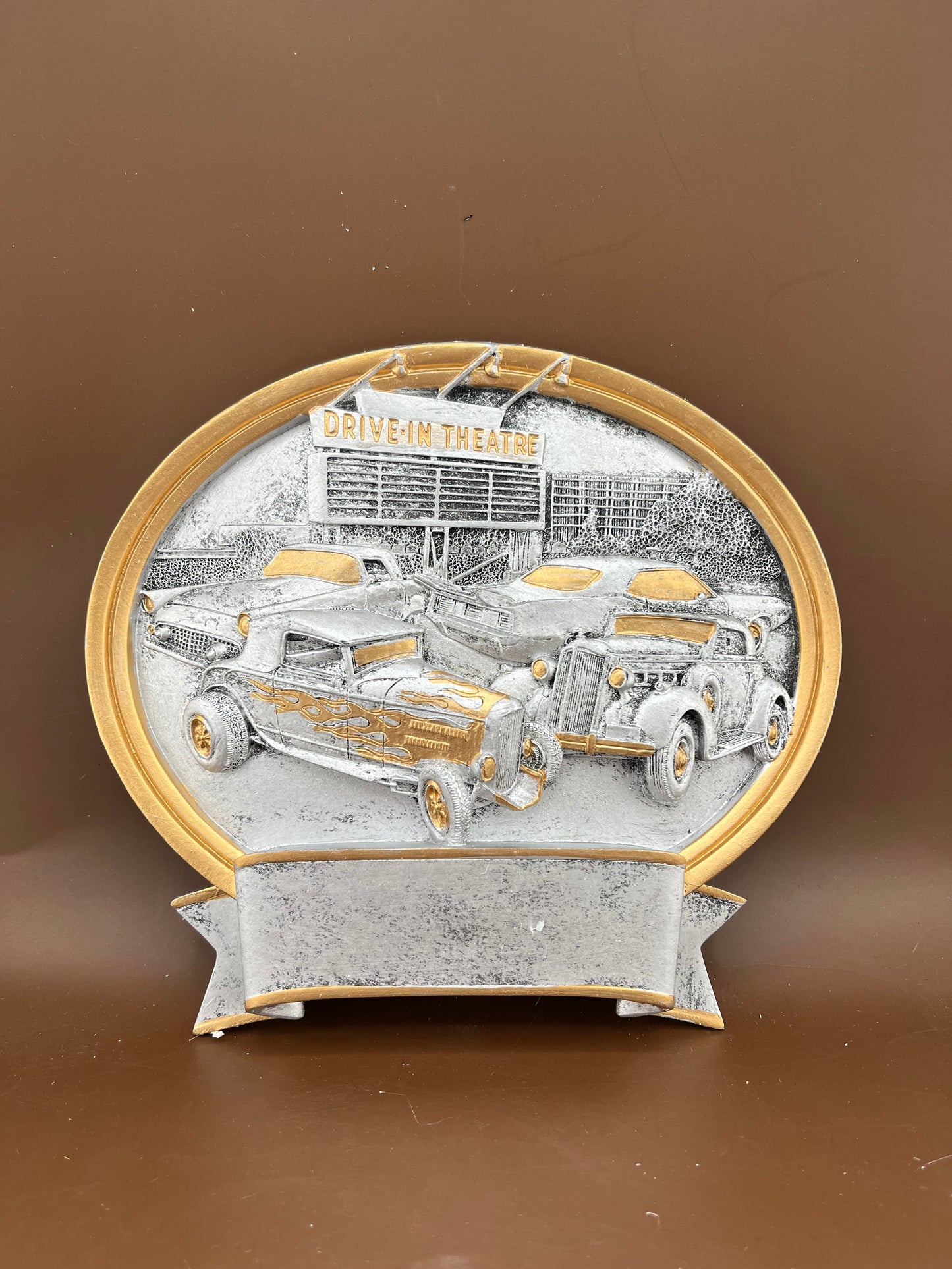 Car Show 6" Oval Resin Trophy