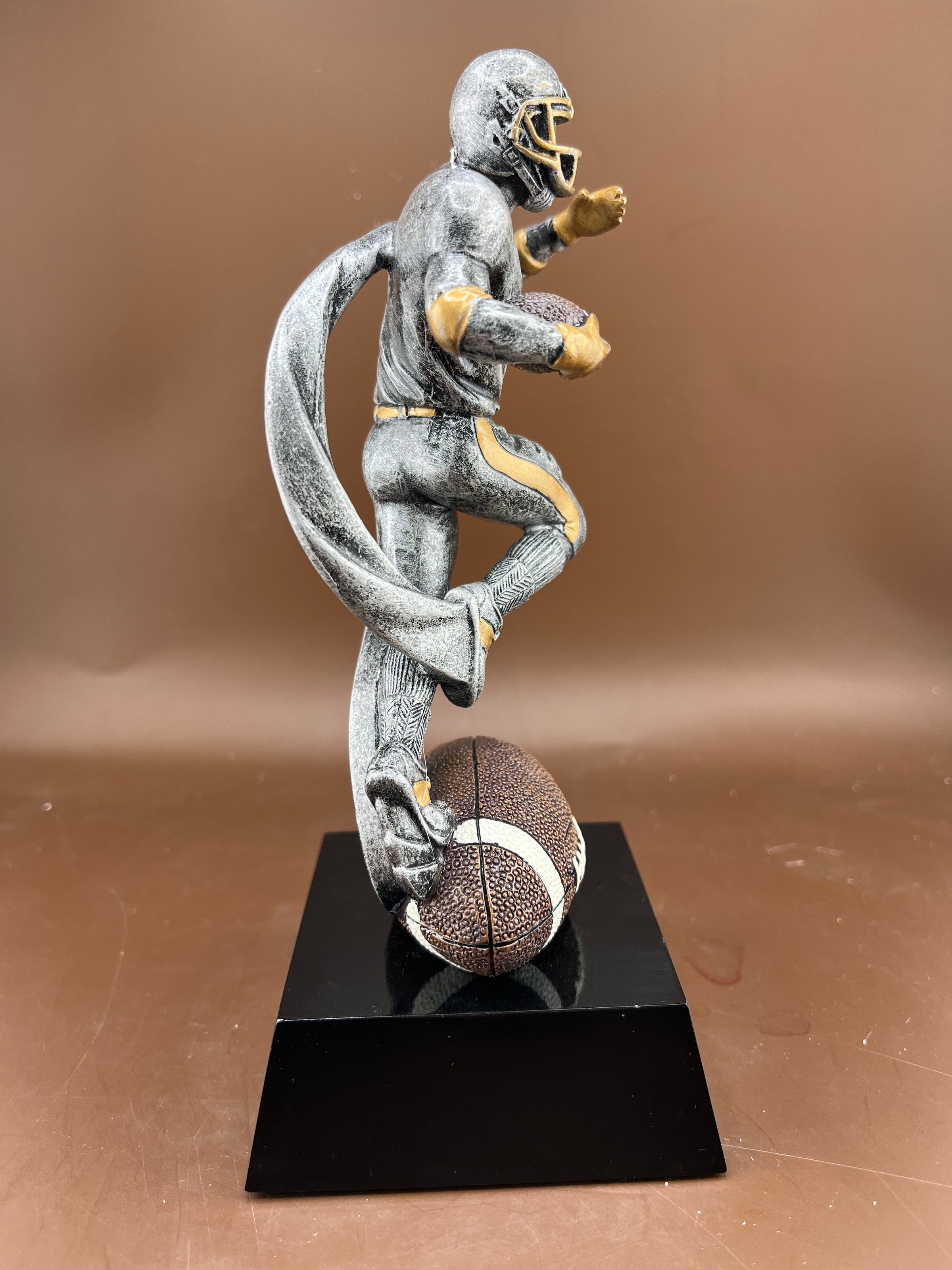 Football Motion 7" Resin Trophy - view 2