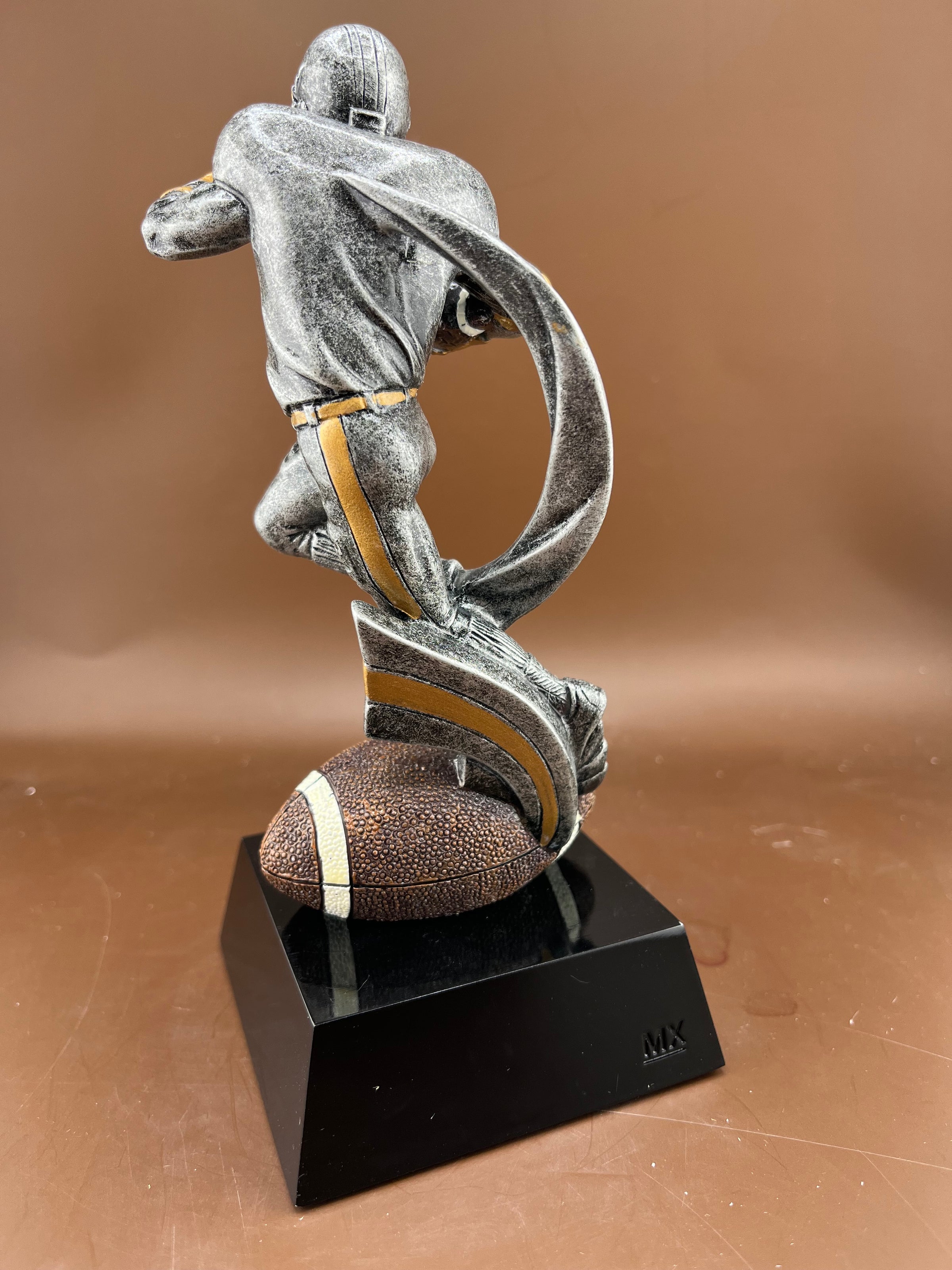 Football Motion 7" Resin Trophy - view 6