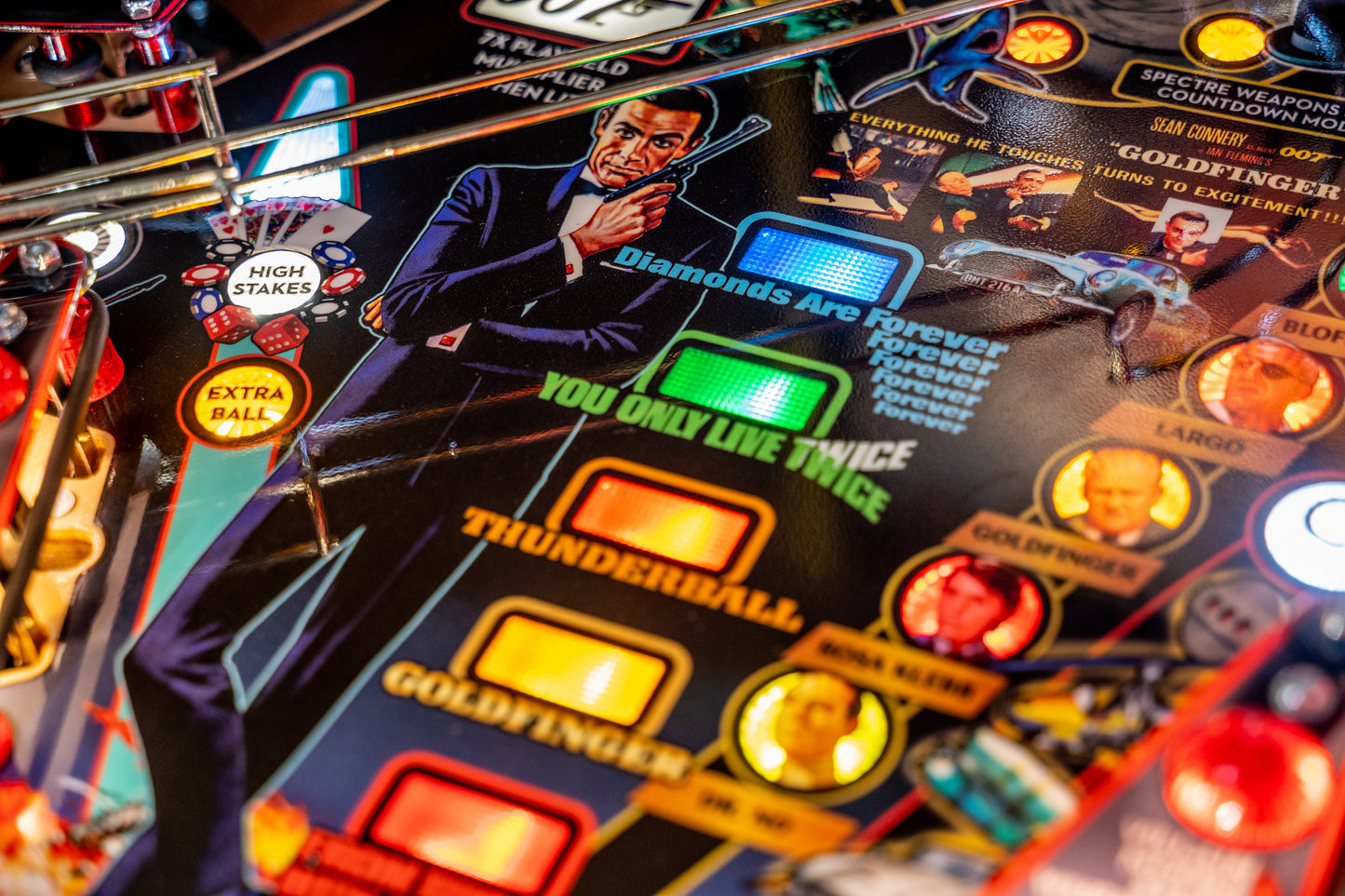 James Bond 007 Premium Stern Pinball
