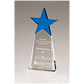 Crystal Star on Clear Crystal Base