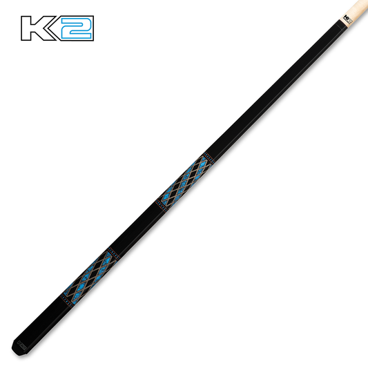 K2 Gloss Cue with Diamond Simulated Wrap - view 4