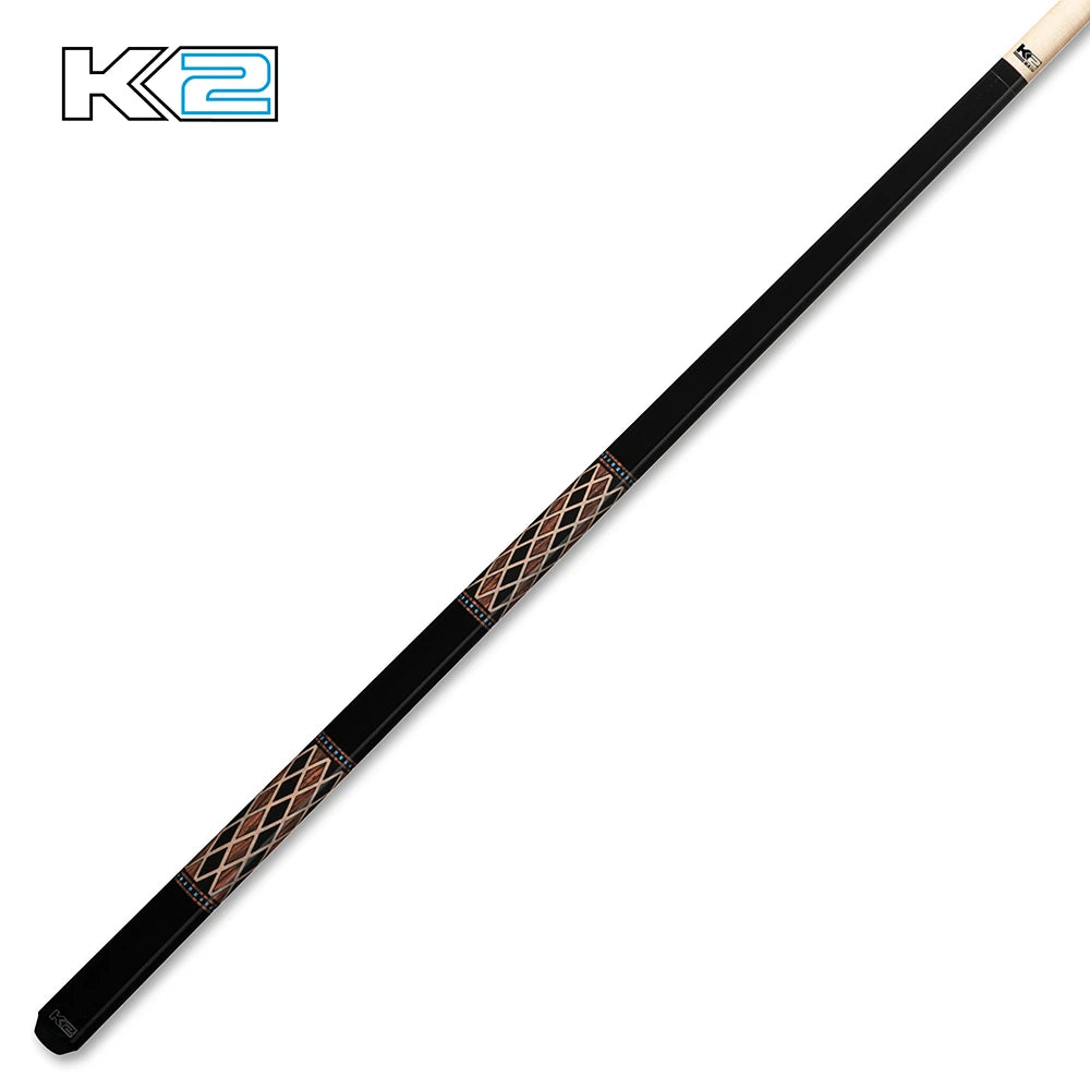 K2 Gloss Cue with Diamond Simulated Wrap - view 2