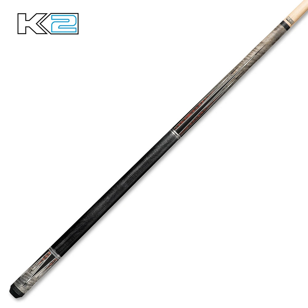 K2 KL182 Matte Grey Curly, Snake/Black 8pt. Black Embossed Lizard Wrap - view 2