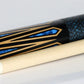 K2 6 Point Black with Turquoise Inlays