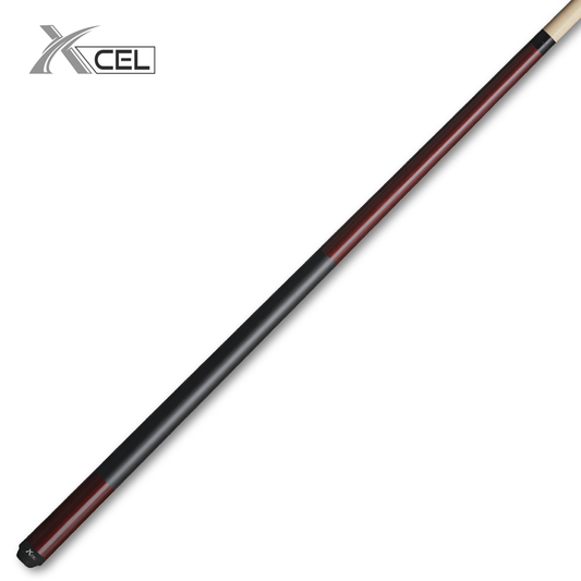 Xcel Colorful Cue with Matte Black Wrap