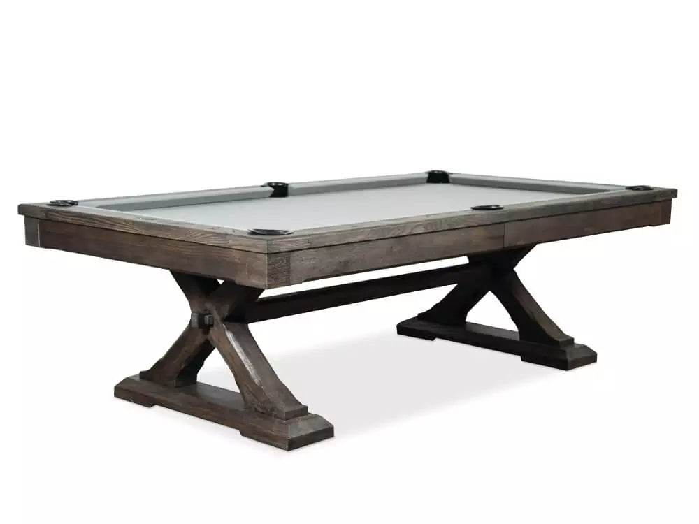 Presidential Kariba Billiard Table - Charcoal Brown Finish