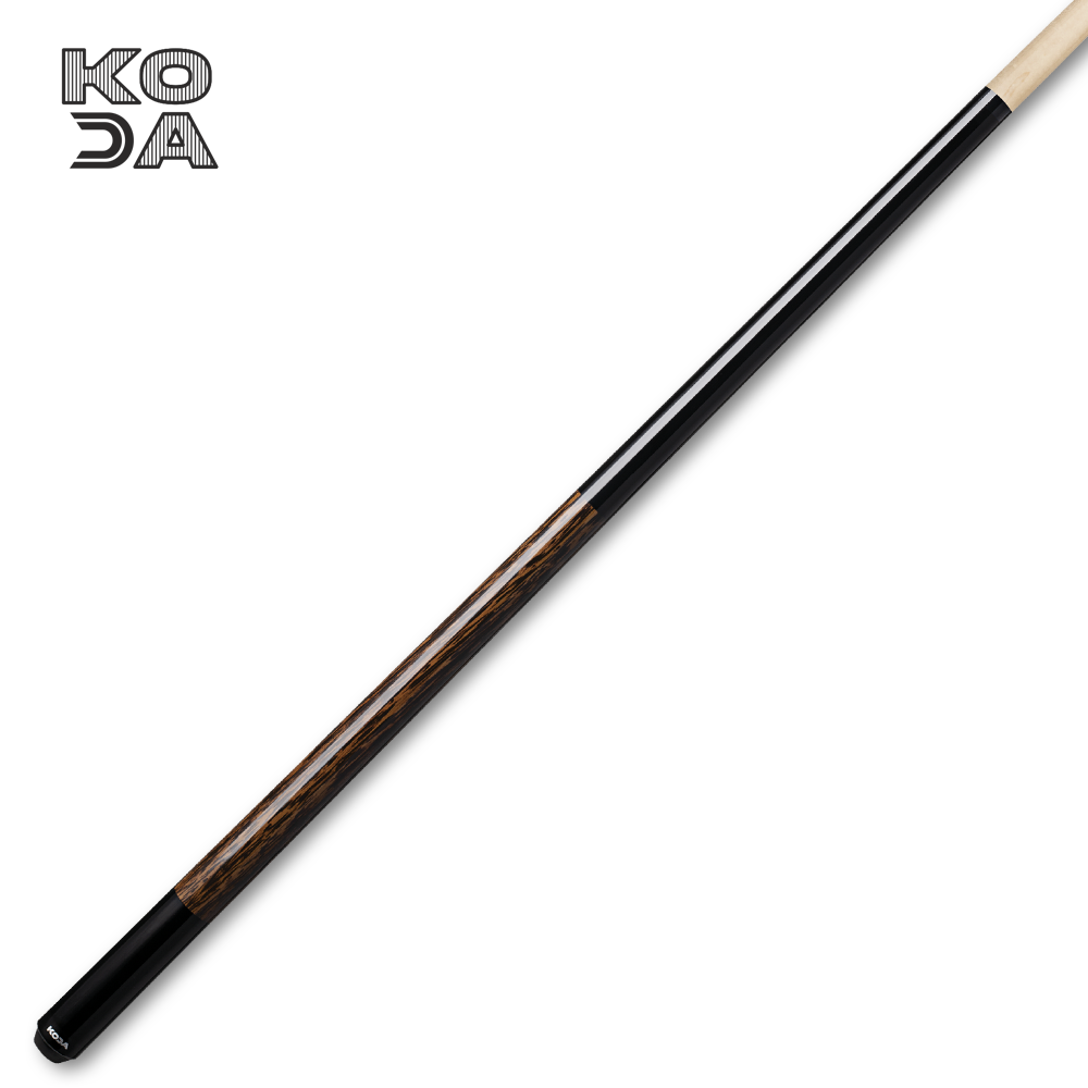 Koda Cue Stick Black Butt with Wood Decal - view 2