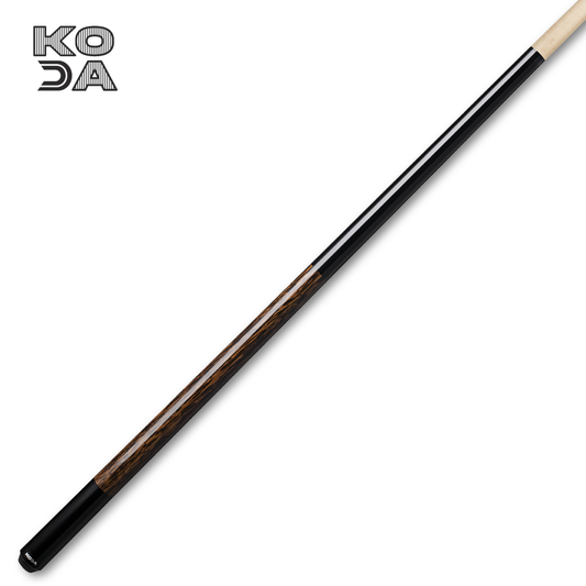 Koda Cue Stick Black Butt with Wood Decal - view 2